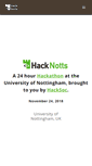 Mobile Screenshot of hacknotts.com